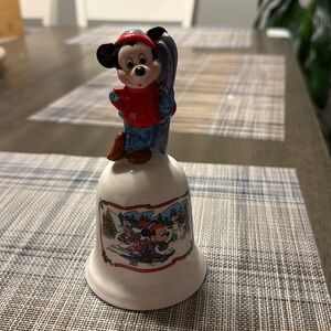 Skiing Mickey Bell
